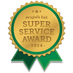 Angie's List 2014 Super Service Award Winner