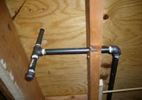 For your safety and protection, we install solid metal, black gas pipe lines and new cutoff switches.