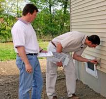 Our exterior inspection checks for window size and construction, wall insulation values, and moisture retention, among many other factors.