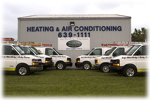 Call 317-639-1111 for Heating & Air Conditioning Repairs in Central Indiana. Then look for one of our trucks!